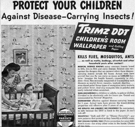 DDT Wallpaper for Children's Room Mechanicsville Pest Control Mechanicsville, VA