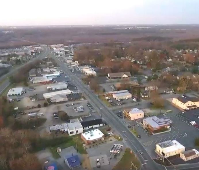 Aerial View Mechanicsville Town Mechanicsville Pest Control Mechanicsville, VA